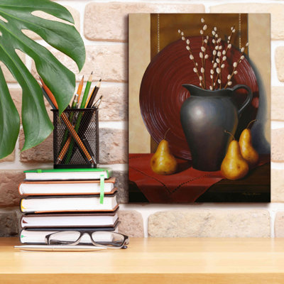 Aditi " Still Life With Black Vase " by Cecile Baird