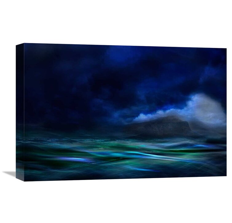Global Gallery The Island On Canvas by Willy Marthinussen Graphic Art ...