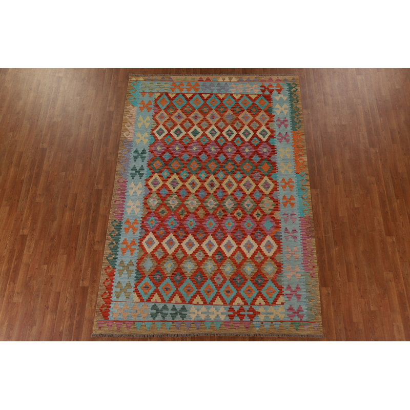 Wool Geometric Rug