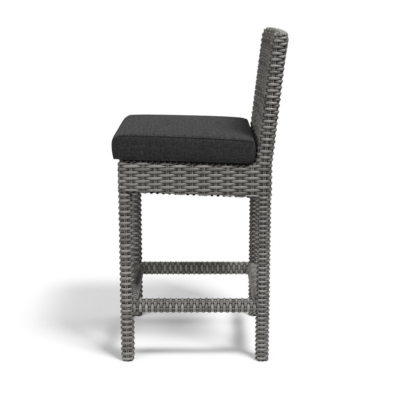 Emerald II Outdoor Bar Stool, Counter Stool (26” Seat Height)