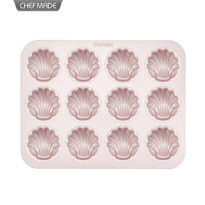 CHEFMADE 12 Cavity Madeleine Mold Cake Pan