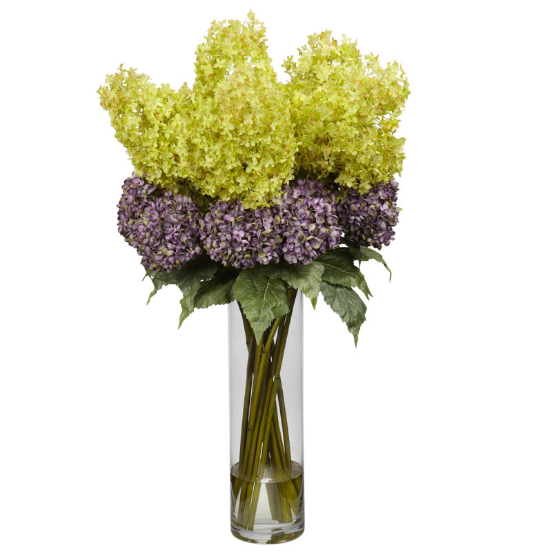 Hydrangea Arrangement in Vase