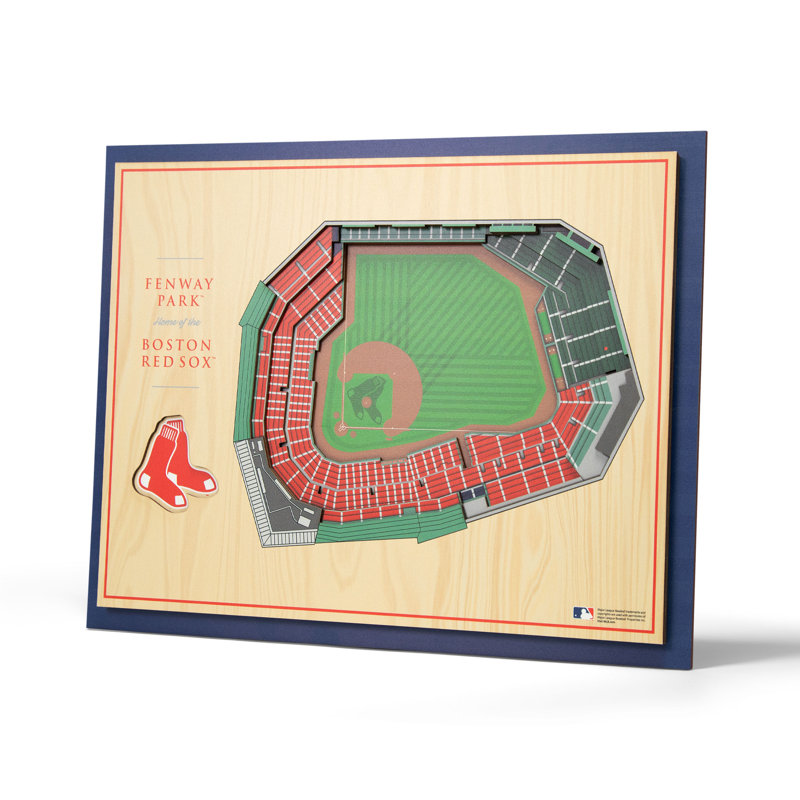 Memorabilia on Wood, Boston Red Sox