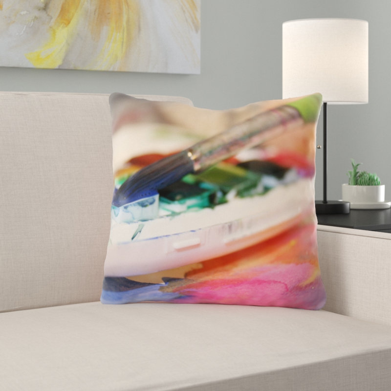 Housse de coussin Garber, Microsuède, Intérieur