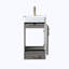 Ensemble de meuble-lavabo simple 18 po gris