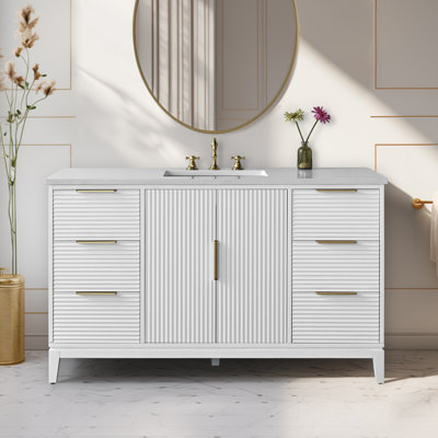 Ensemble de meuble-lavabo simple 54 po Lissandra