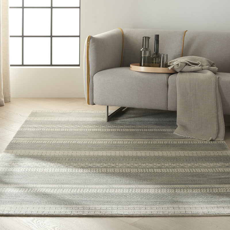 Maya Striped Hand Woven Area Rug, 282 x 389cm