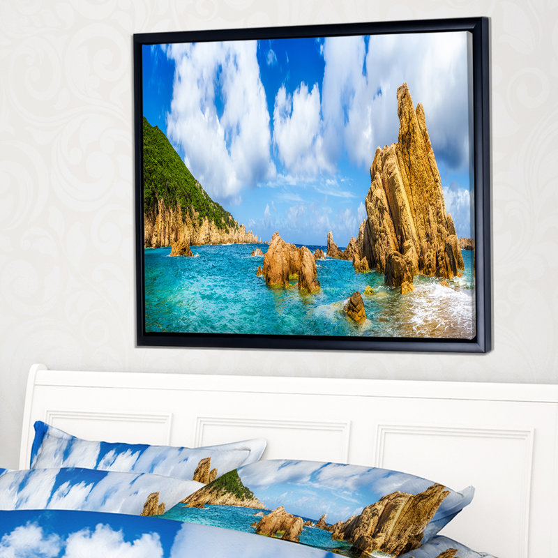 «Permay Costa Paradise Panorama», photographie encadrée sur toile, H 30 po x l 40 po x P 1,5 po