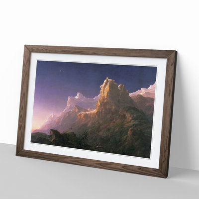Prometheus Bound by Thomas Cole - Picture Frame Painting