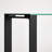 Mihrtad 47'' Glass Top Console Table-1194016406-1188955709