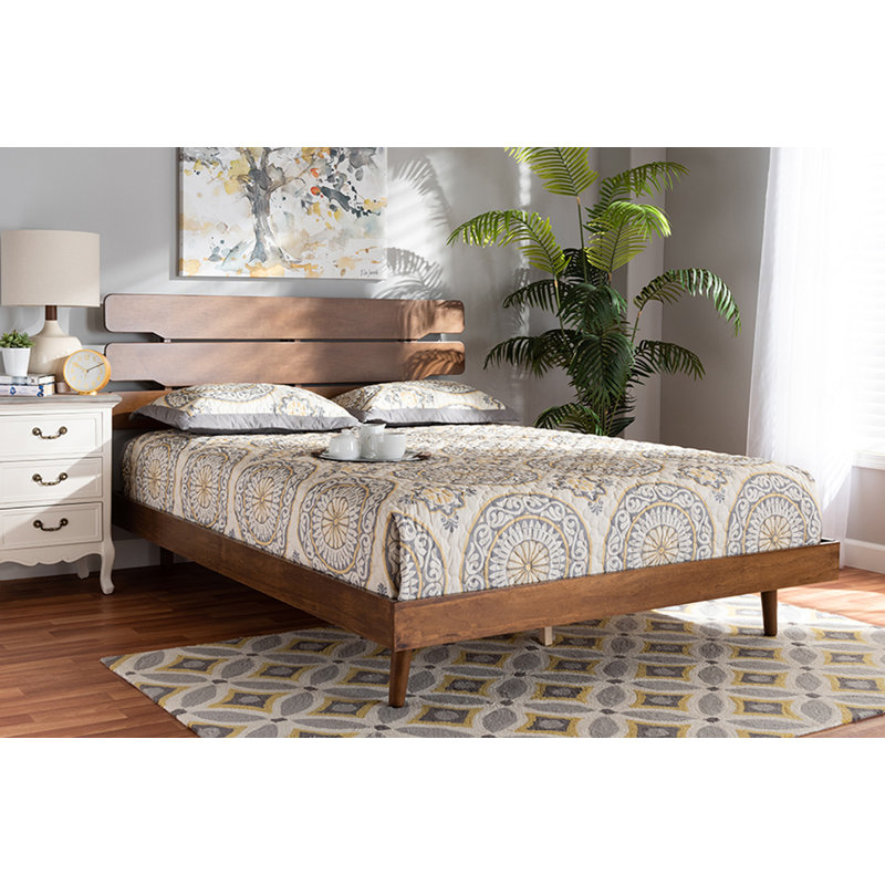 Maecy Solid Wood Platform Bed