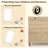 8 Drawer Dresser For Bedroom, 65in Large Long Drawer Dresser with Deep Drawers, Rustic Wood Wide Chest of Drawers with Large Capacity, Storage Dressers for Bedroom, Living Room, Hallway-1419888637