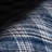Denim Plaid Machine Printed Washable Rug-119633331