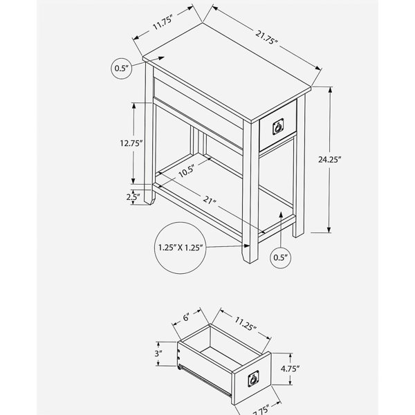 Dimensions du produit