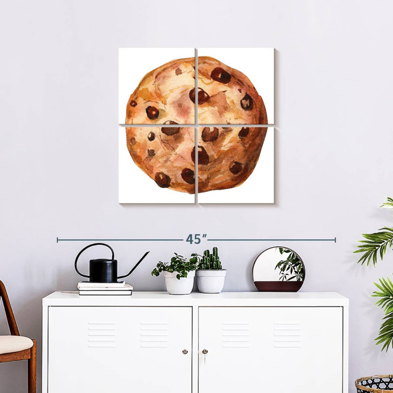 Biscuit aquarelle Yarlin, H 26 po x l 26 po