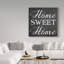 Keishawna «Home», art textuel sur toile tendue-25331491