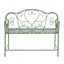 Banc de jardin extérieur - vert-484234909