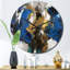 Horloge murale en métal-93379029