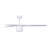 Peregrine 56" Indoor/Outdoor Ceiling Fan with Light and Remote, Modern LED Outdoor Ceiling Fan, Damp Rated, Energy Efficient DC Motor-1219405977