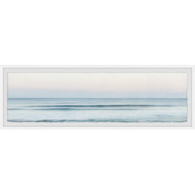 Breaking White Waves by Marmont Hill - Single Picture Frame Painting