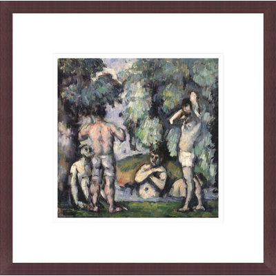 Les cinq baigneurs par Paul Cézanne