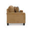 Causeuse Erin, 2 coussins décoratifs, polyester 61 pouces-109265534
