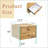 Double-Drawer Bedside Table