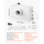 Pompe intelligente Macerator 800W 12000L / h Débit 32,8 pieds / 10 m Tête intelligente, pompe à eau usée, machine d'évacuation des eaux usées avec 4 entrées, pour sous-sol, toilette, évier, buanderie, cuisine