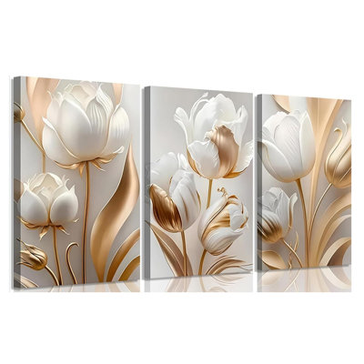 3 Piece Wrapped Canvas Print