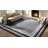 Maudeen Border & Stripe Shag 200 Performance Striped Rug-815203642