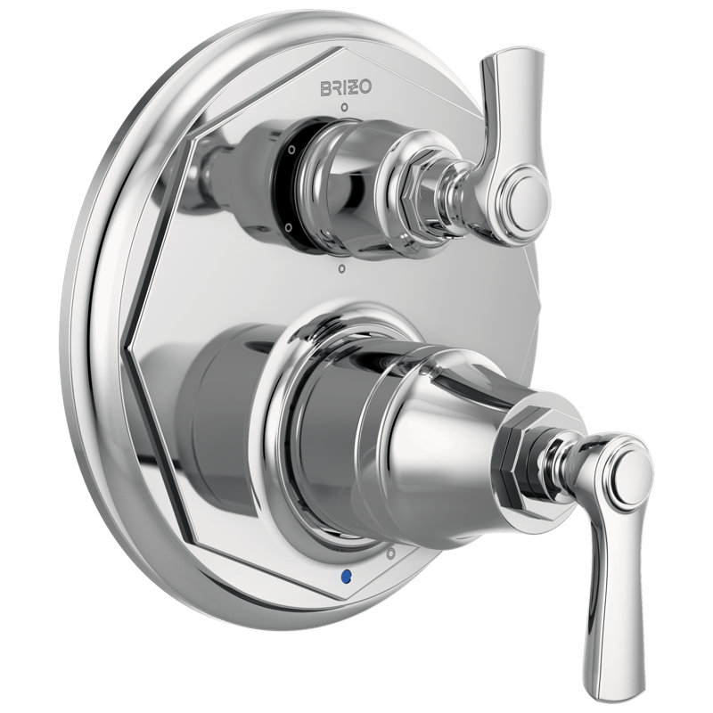 Rook® Pressure Balance Valve with Integrated 6-Function Diverter Trim, Chrome