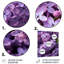 Lilas mauves parfumées II - décoration murale florale en métal-92736775