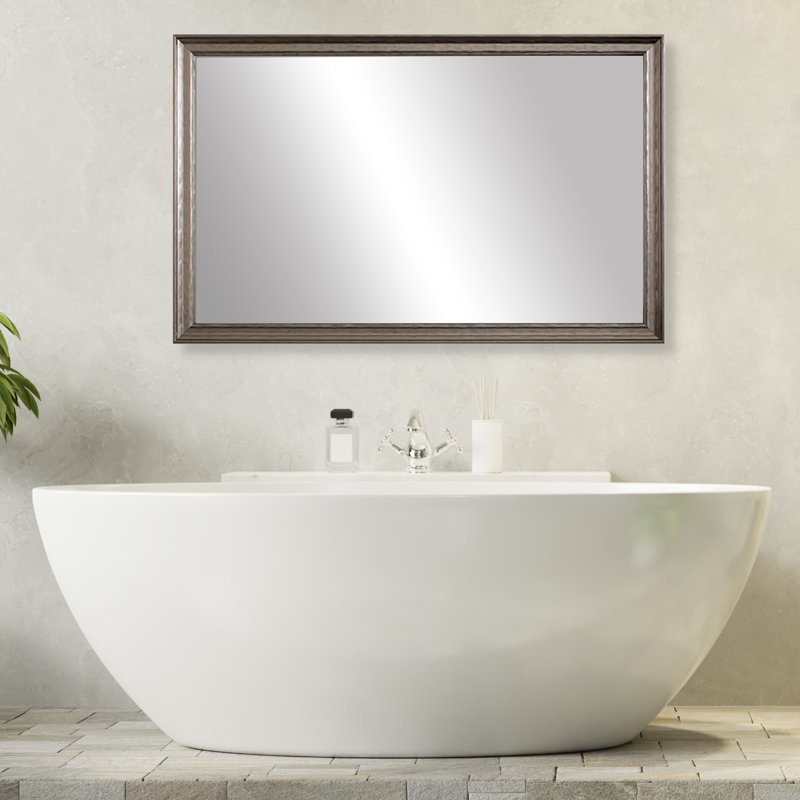 Miroir Crenshaw, Étain, 26 po x 38 po