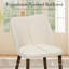 Chaise rembourrée en bois massif Malvino-134138000