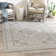 Tapis vert olive tissé à la machine Sharron