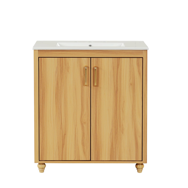 Rinco 30'' Single Bathroom Vanity with Top