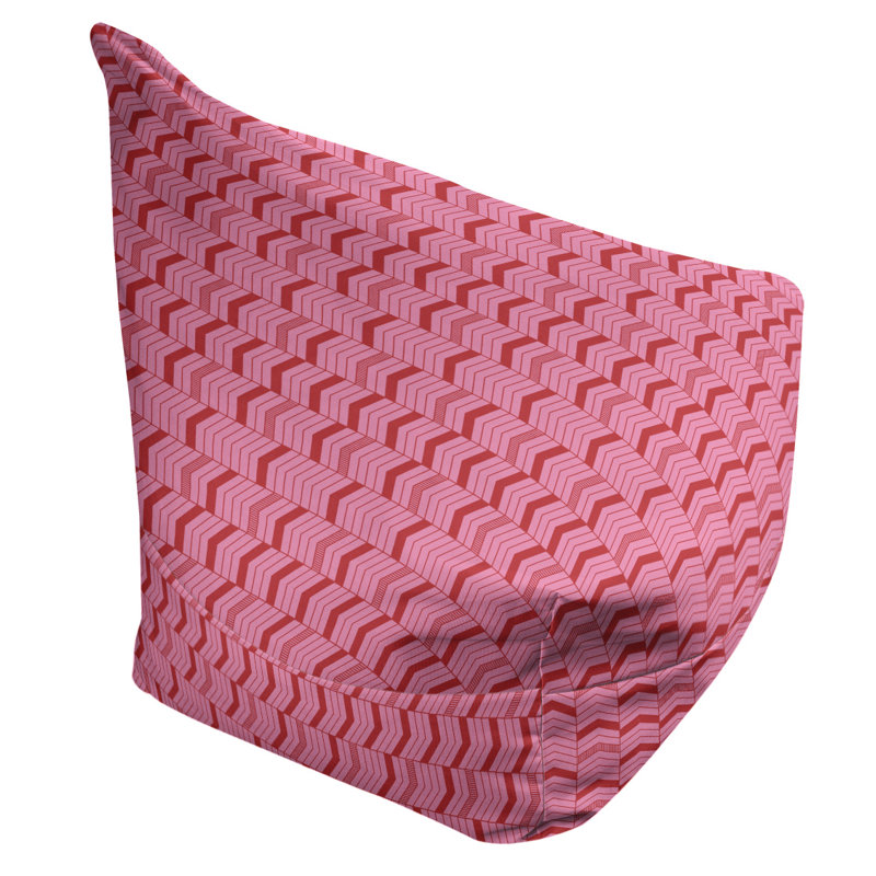 Fauteuil à billes standard &, Rose / Rouge, H 29 po x l 38 po x P 42 po