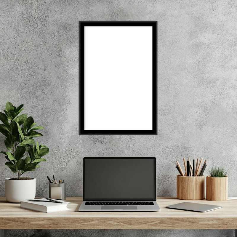 Tableau magnétique incliné noir effaçable à sec, tableaux d'organisation, H 19 po x l 13 po