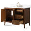 Meuble-lavabo simple 42 po avec plateau en marbre-105245161-105245164