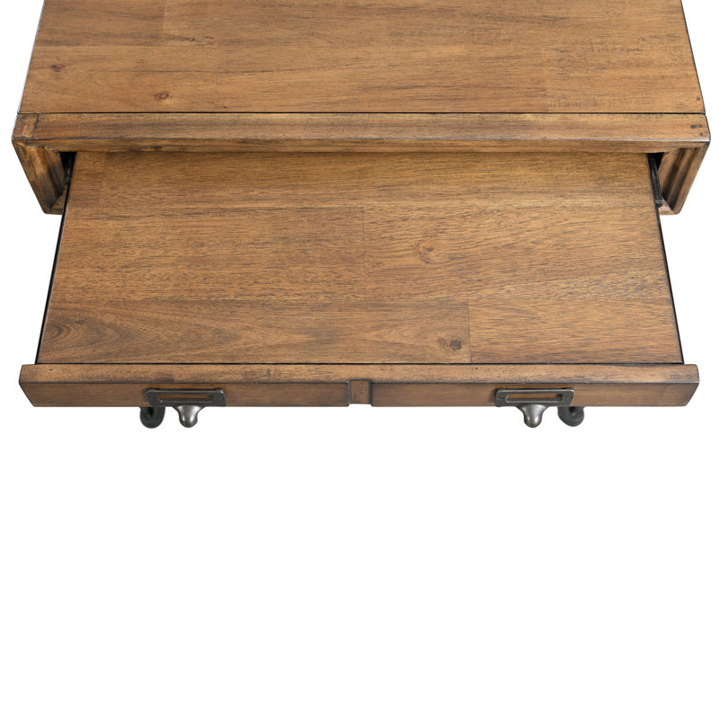 Hannalee 2 - Piece Solid Wood Living Room Table Set