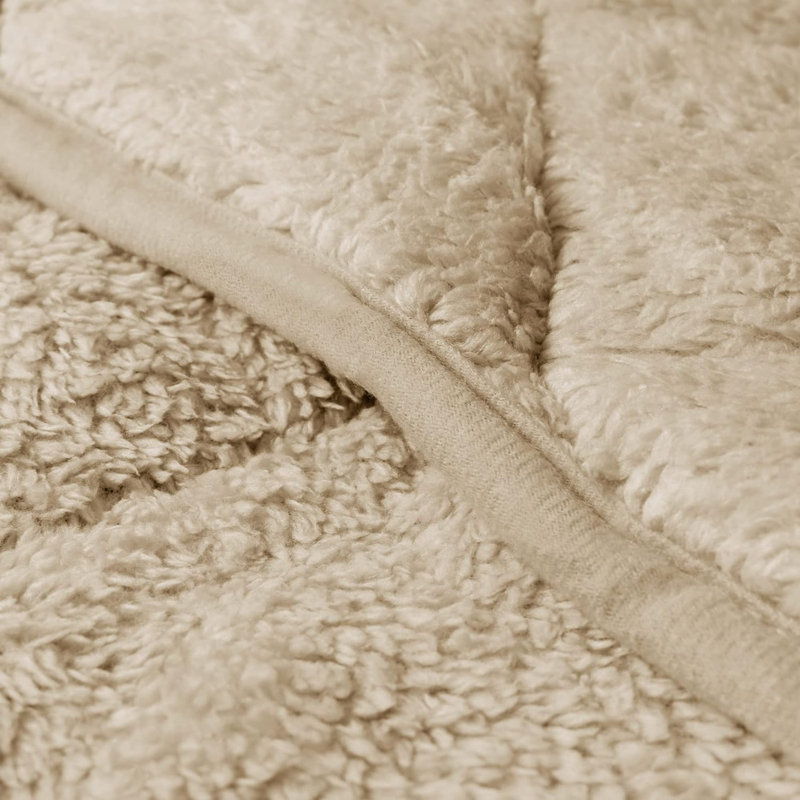 3 Seater Teddy Beige, Beige