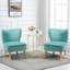 Fauteuil de chambre en velours de 53,34 cm de large Tocco-1354473838
