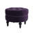 Holmquist Velvet Ottoman-27013804