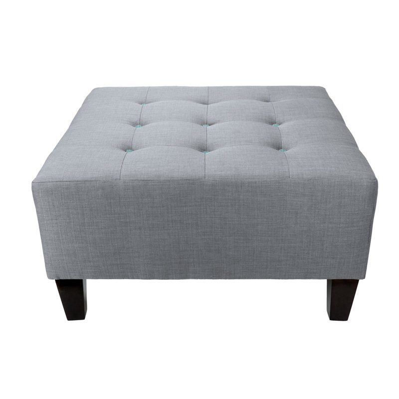 Repose-pieds standard carré 34 po Emerson, Anthracite, Gris
