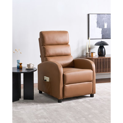 Tiffiani 67 cm Wide Swivel Recliner