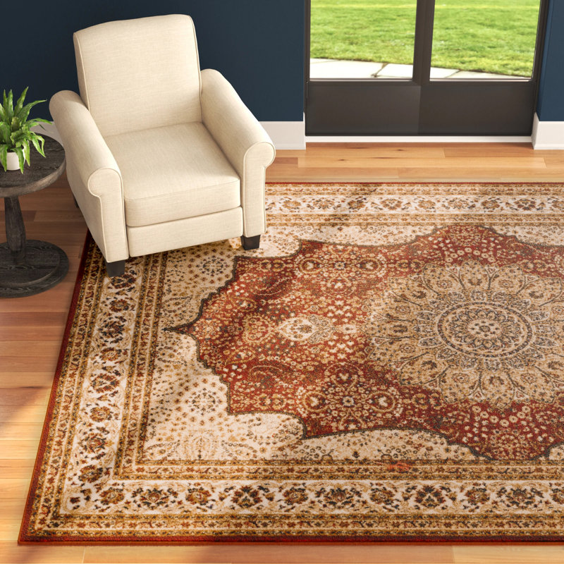 Axton Oriental Area Rug, Rectangle 200 x 285cm