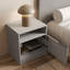 Swathi 114.3cm W Solid Wood Bedside Table-520523743