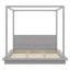 Lit plateforme à baldaquin Traditional-618434083