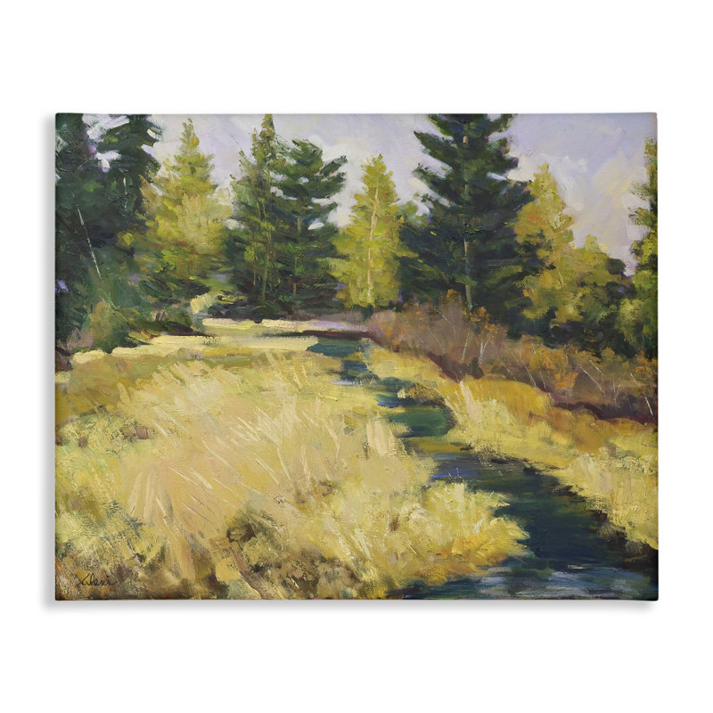 Art mural sur toile Mammoth Creek par Alexi Fine, H 16 po x l 20 po