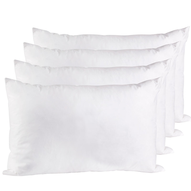Bourrure de coussin de forme carré, 14 po x 20 po, Plumes